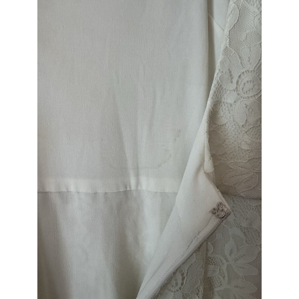 Free People X Gwen Jones Amelia Ivory Lace Fringe Wedding Dress Size XS - Picture 11 of 12